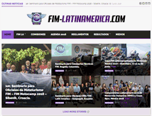 Tablet Screenshot of fim-latinamerica.com